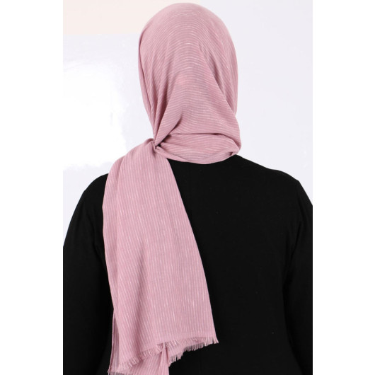 Melted Cotton Shawl-Pink