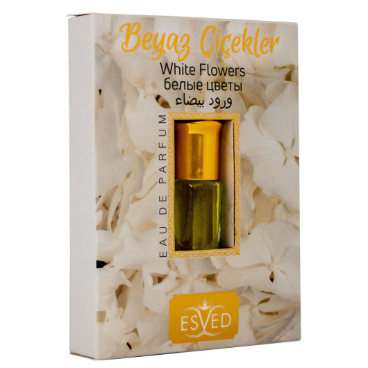 White Flowers Fragrance Perfume Essence Alcohol Free Essence 3Ml