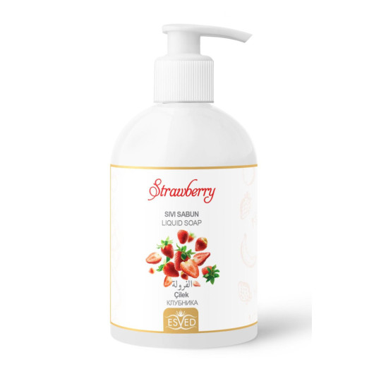 Strawberry Scent Liquid Hand Soap 400Ml