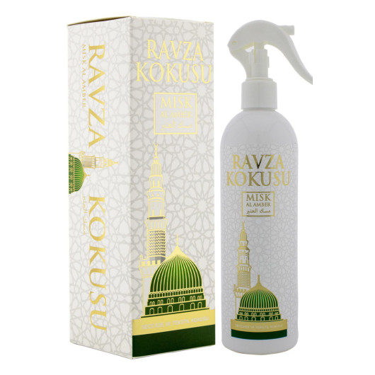 Kaaba Cover Scent, Medina Ravza Scent, Hacerl Esved Scent And Kubbetl Sahara Scent Spray 400 Ml