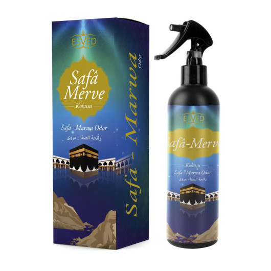 Kaaba Cover And Safa Merve Scent Spray 400 Ml