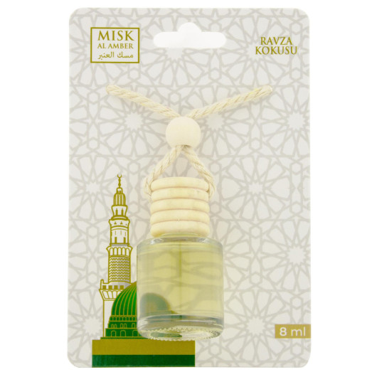 Medina Ravza Fragrance 400Ml Spray And Medina Ravza Fragrance 8 Ml Car Fragrance Glass Bottle And Medina Ravza Alcohol-Free Essence 3Ml