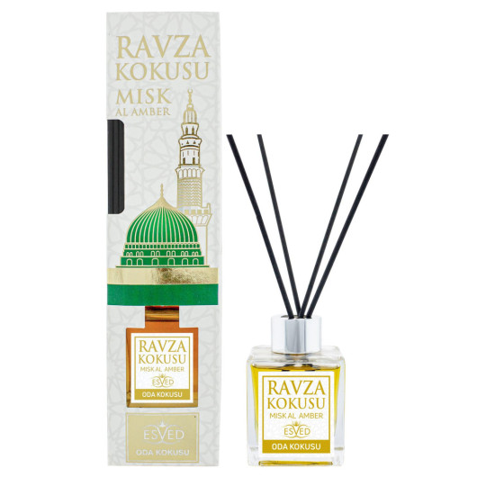 Medina Ravza Scent And Hacerul Esved Scent 100 Ml Room Fragrance With Stick