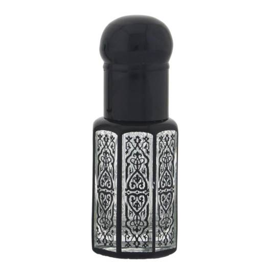 Perfume Essence Glass Bottle Black Empty 3 Ml