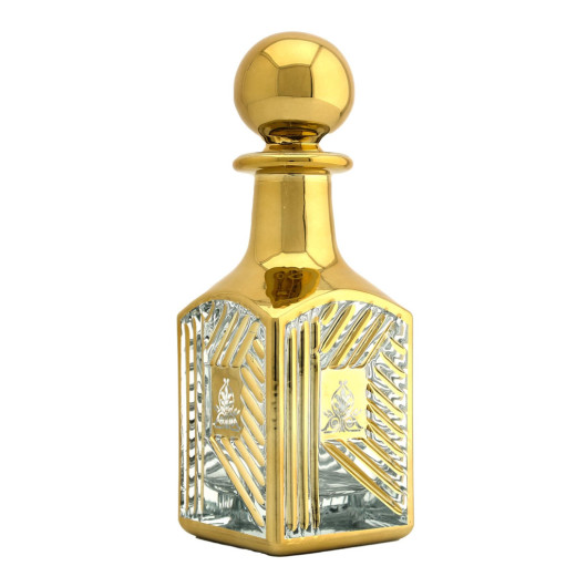 Perfume Essence Glass Bottle Gold Empty Decorative 150 Ml