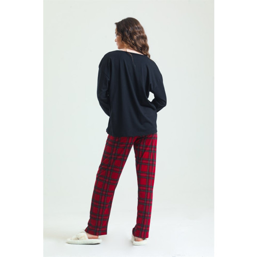 Combed Plaid Pajamas