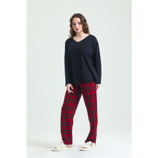 Combed Plaid Pajamas