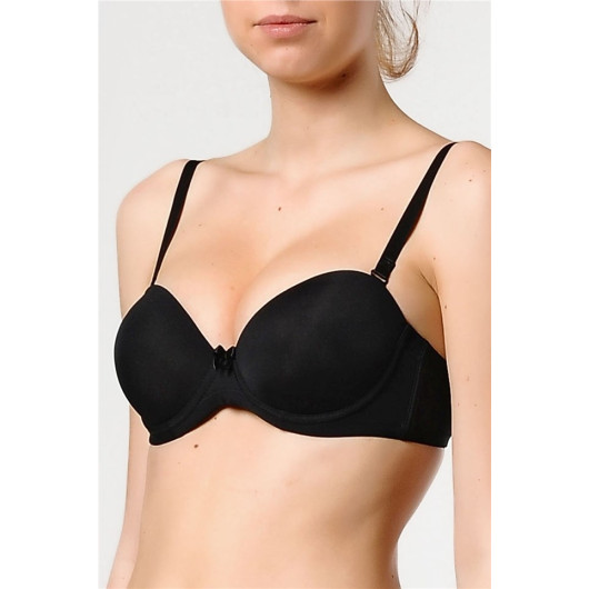 Plain Fabric Strapless Water Bra