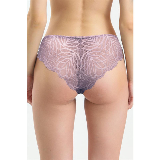 Fabric Front Lace Back Normal Panties