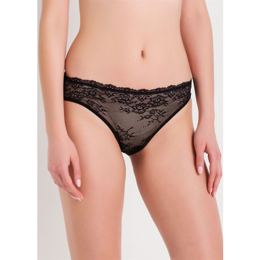 High Waist Lace Regular Panties