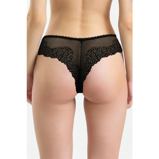 Lace Back String Panties