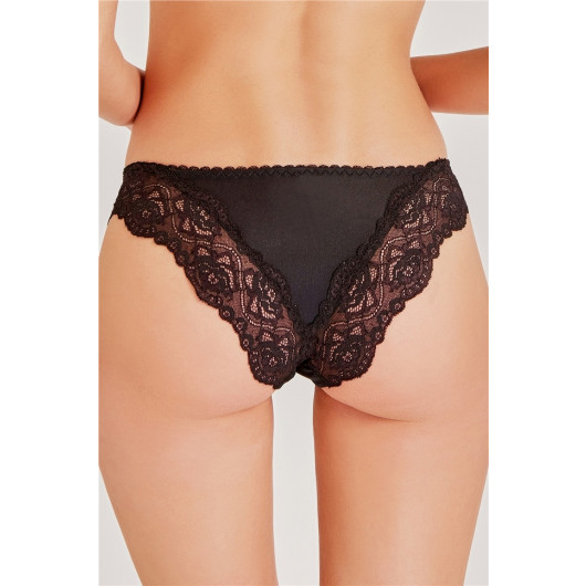 Lace Fabric Detailed Panties