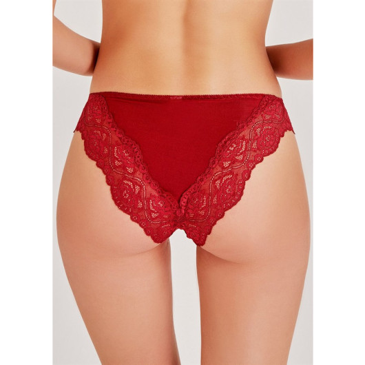 Lace Fabric Detailed Panties