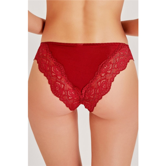 Lace Fabric Detailed Panties