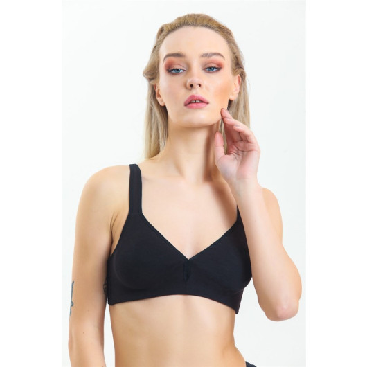 Combed Fabric Sports Bra