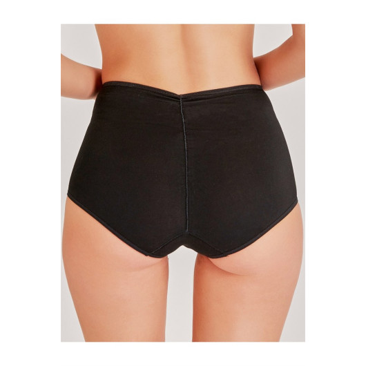 Combed Cotton High Waist 3 Piece Panties