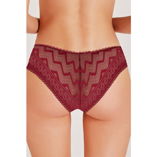 Zigzag Lace Regular Panties