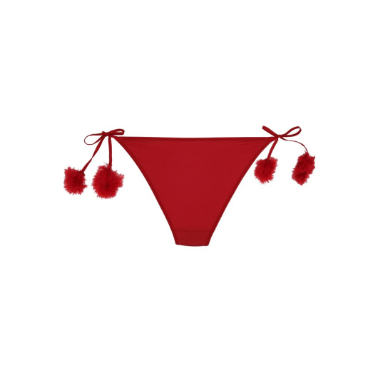 Panties With Pompoms On The Sides