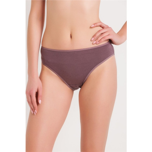 Wide Edged Combed Fabric Normal Panties