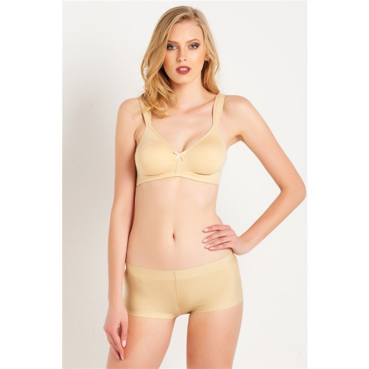 Combed Fabric Non Sponge Minimizing Bra