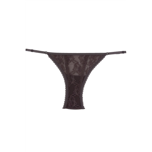 Lace Rope Edged Slip Panties