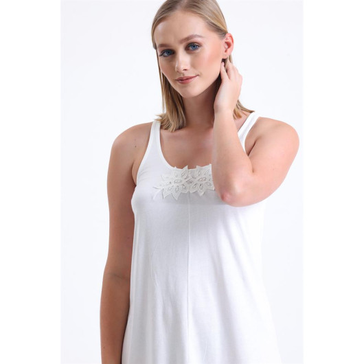 Cotton Lace Nightgown