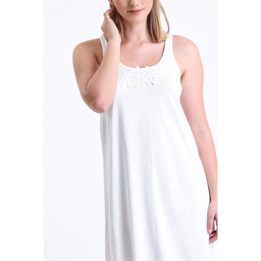 Cotton Lace Nightgown