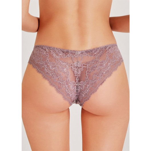 Fabric Front Lace Back Normal Panties