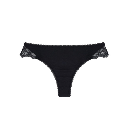 Fabric Front Lace Back Normal Panties