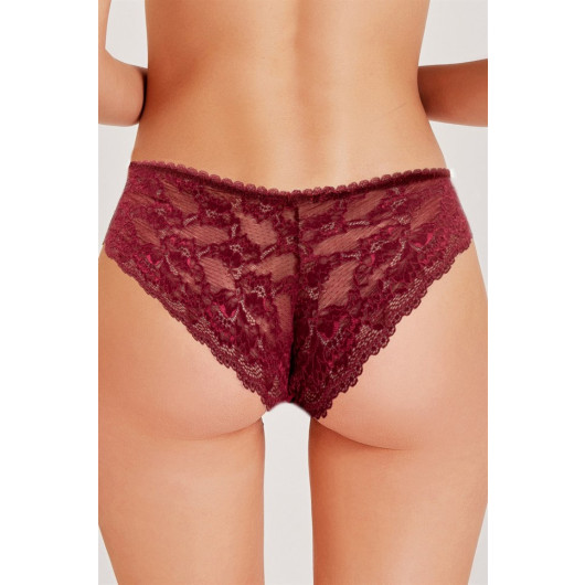 Fabric Front Lace Back Normal Panties