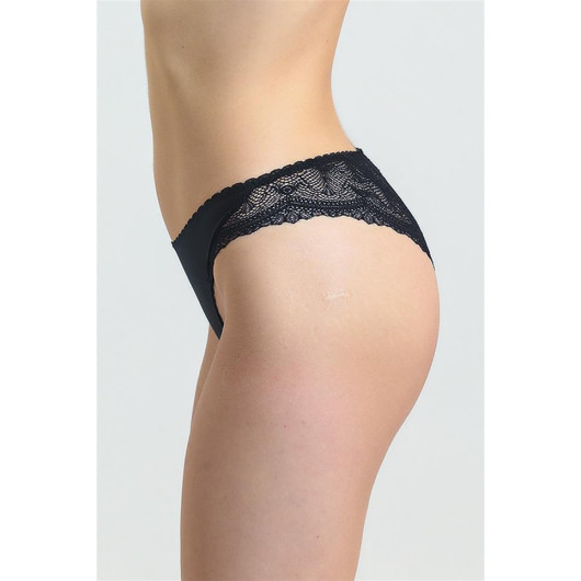 Fabric Front Lace Back Normal Panties