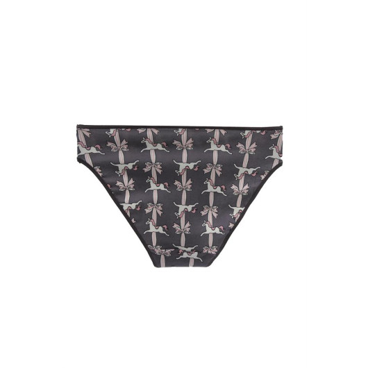 Patterned Cotton Basic Women Bikini Panties