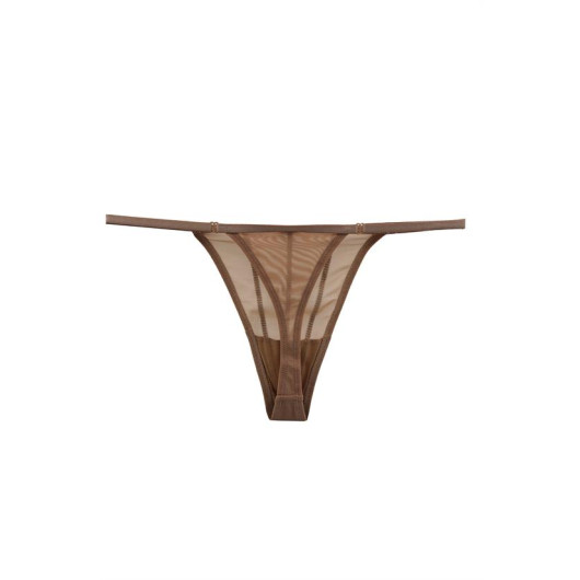 Stoned String Tulle Panties