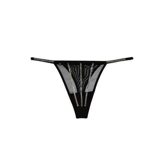 Stoned String Tulle Panties