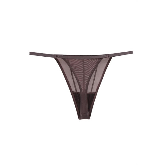 Stoned String Tulle Panties