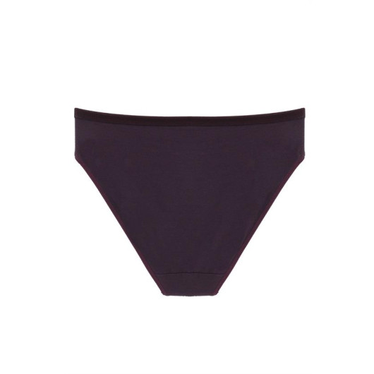 High Waist Combed Cotton Panties