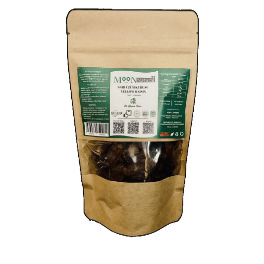 Dried Yellow Grapes 200 Gr