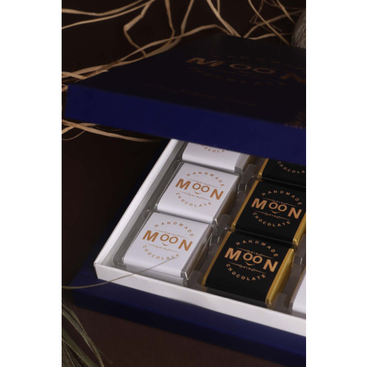Milk And Dark Madlen Chocolate Cardboard Box 48 Pieces