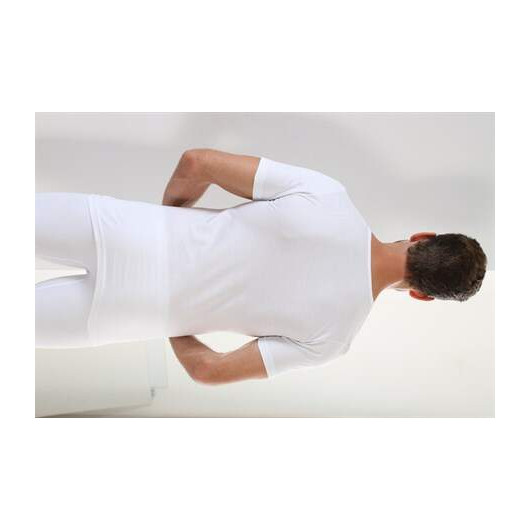 Men's White Premium V-Neck T-Shirt