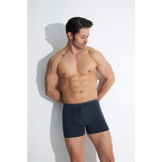 Men's Smoked Modal Boxer Thin Waist Elastic 5 Pack