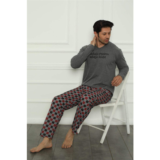 Men's Combed Cotton Pajama Set