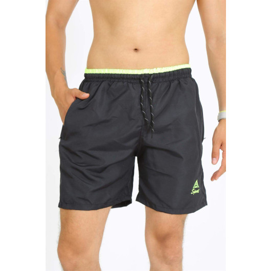 Men's Black Swim Shorts