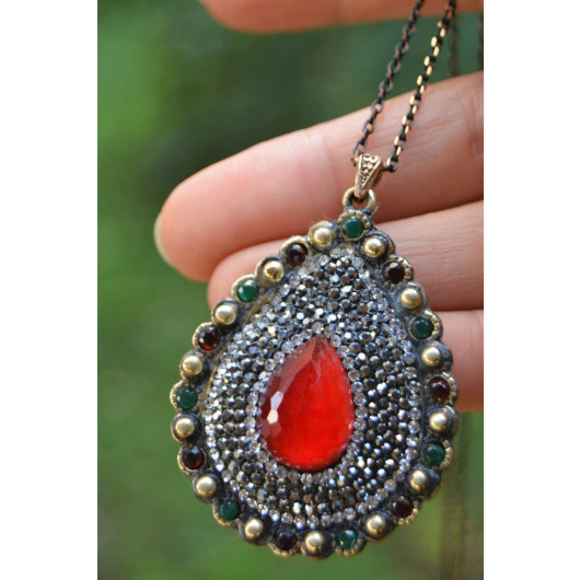 Jewellery Ruby Stone Necklace