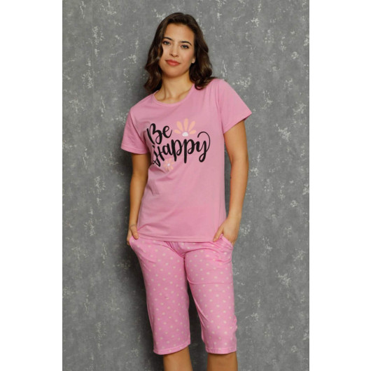 Women's Cotton Bambi Capri Pajama Set