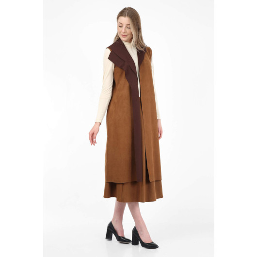 Brown Trend Collection Dress