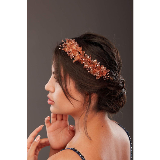 Specially Design Copper Bridal Henna Hair Accessory