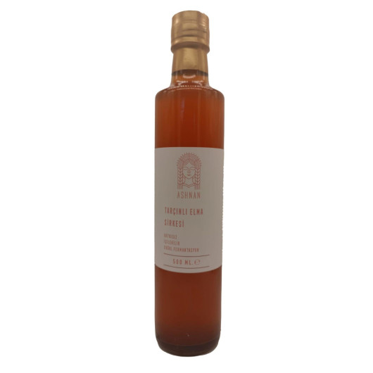 Ashnan Cinnamon Apple Cider Vinegar 500 Ml Natural Fermentation, Unfiltered Vinegar