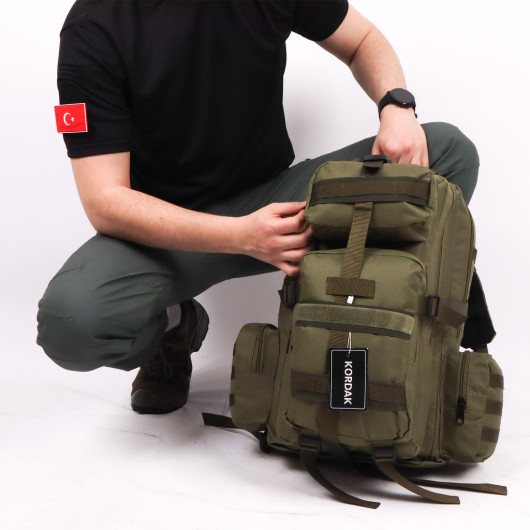 42 Lt Khaki Tactical Outdoor Backpack