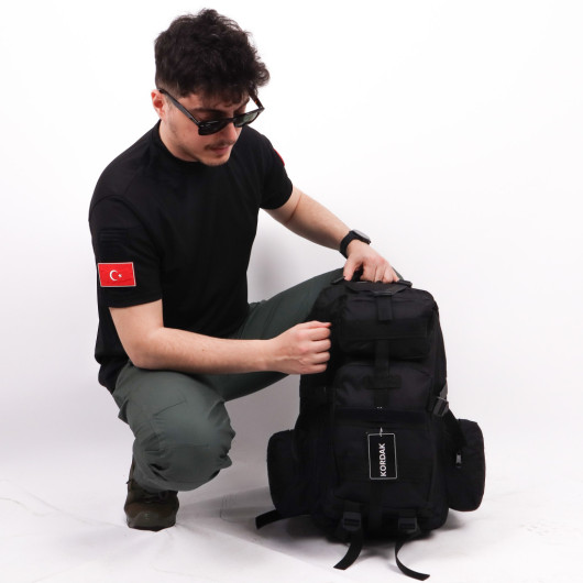 42 Lt Black Tactical Outdoor Backpack