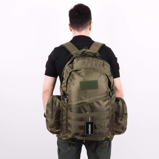 65Lt Khaki Outdoor Tactical Backpack